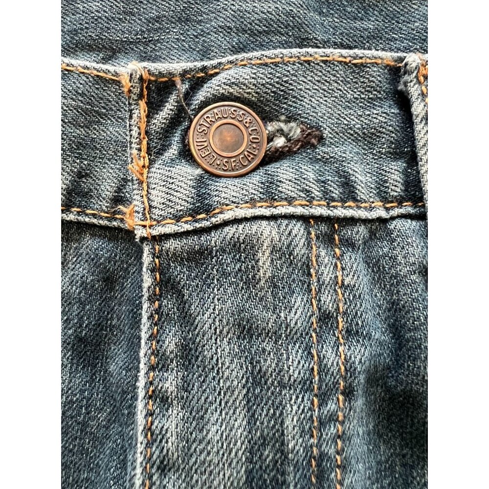 Mens Levis 559 Jeans 32x29 Relaxed Straight Leg Medium Wash Denim Pants 5 pocket - Picture 9 of 16